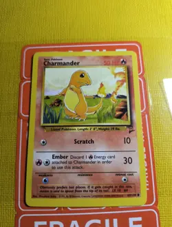 Pokemon TCG Charmander Base Set 2 69/130 Regular Unlimited Common WOTC. - Image 2