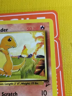 Pokemon TCG Charmander Base Set 2 69/130 Regular Unlimited Common WOTC. - Image 4