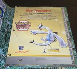Vintage Pokemon Southern Islands Collection BINDER ONLY, English WOTC O-RING - Image 4