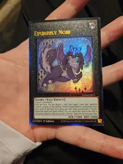 misprint name shift Epurrely Noir (PUR) RA04-EN071 1st Edition yugioh - Image 3