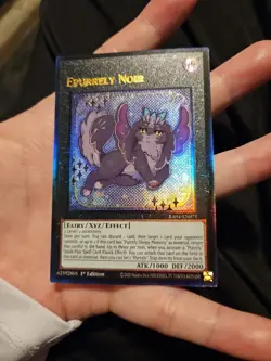 misprint name shift Epurrely Noir (PUR) RA04-EN071 1st Edition yugioh - Image 4