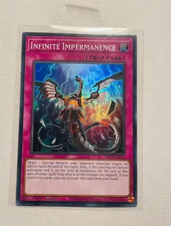 Yugioh! LP Infinite Impermanence - SDCS-EN036 - Super Rare - 1st Edition LP - Image 1