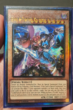 misprint name shift evil twins ki-sikil & lil-la pur ultimate yugioh ra04 - Image 1
