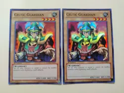 2x Celtic Guardian LCYW-EN003 Super Rare 1st Edition LP - Image 1