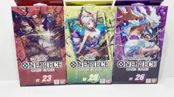 One Piece Starter Deck Bundle #28, #26 & #23 LUFFY YAMATO SHANKS - Image 2