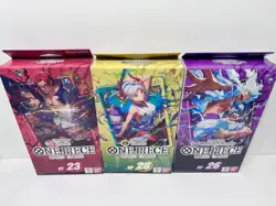 One Piece Starter Deck Bundle #28, #26 & #23 LUFFY YAMATO SHANKS - Image 4