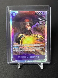 EUSTASS "CAPTAIN" KID 2023 ONE PIECE NEW ERA SUPER RARE B #OP05-074 - Image 1