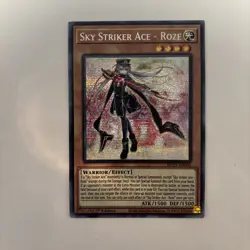 YuGiOh! Sky Striker Ace-Roze - Secret Rare 1st Edition NM - MP21-EN005 - Image 1