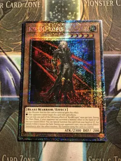 *** K9-00 LUPIS *** 1ST EDITION STARLIGHT RARE JUSH-EN034 YUGIOH! - Image 1