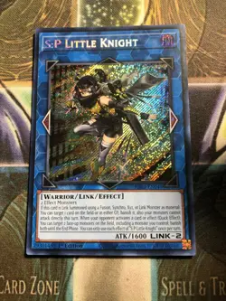 *** S:P LITTLE KNIGHT *** (SP) SECRET RARE 1ST EDITION MINT RA03-EN049 YUGIOH! - Image 1