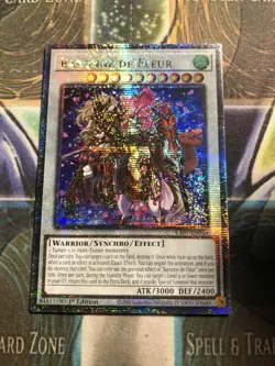 * BARONNE DE FLEUR * 1ST EDITION QUARTER CENTURY SECRET RARE RA01-EN034 YUGIOH! - Image 1