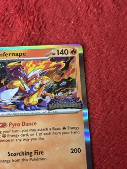 Infernape 116 Sv: Scarlet & Violet Promo Cards Holo Stamped Nm- - Image 2