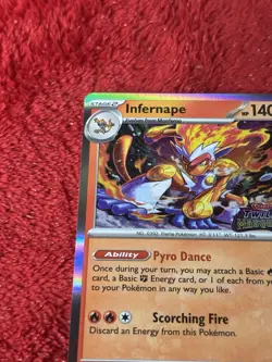 Infernape 116 Sv: Scarlet & Violet Promo Cards Holo Stamped Nm- - Image 3