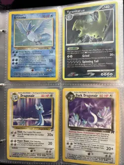 Pokemon TCG Card Binder Collection W Vintage and Modern - Image 1