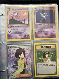 Pokemon TCG Card Binder Collection W Vintage and Modern - Image 3