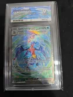 Pokemon Garchomp EX TCG Paradox Rift Card 245/182 Special Illustration Ace 9 - Image 1