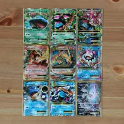 Lot of 9 XY Evolutions Cards 2016 Mega Pokemon - Image 1