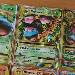 Lot of 9 XY Evolutions Cards 2016 Mega Pokemon - Image 4