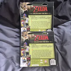 2 - Legend of Zelda Collectors Fun Box Enterplay Trading Cards, Pin, Tag Sticker - Image 2