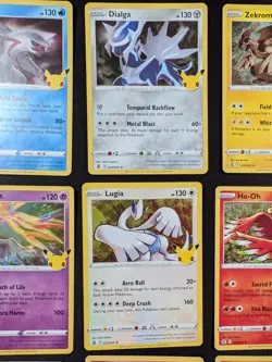 [NM] 💎 Pokemon Celebrations 25th Anniversary Holo Rare 12 Card Set Sleeved - Image 5