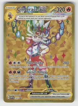 Cinderace ex - 163 NM Holo SVP SV: Scarlet & Violet Promo Cards 02 - Image 1