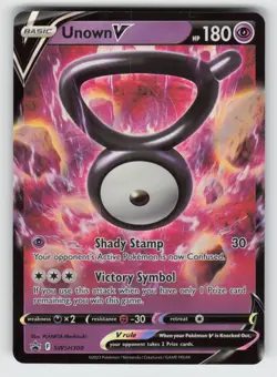 Unown V - SWSH300 NM Holo SWSD SWSH: Sword & Shield Promo Cards 02 - Image 1