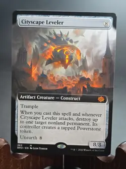 Cityscape Leveler (Extended Art) The Brothers' War MTG Regular Near Mint - Image 1