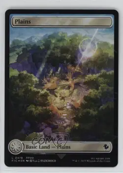 Chocobo Track - Plains Foil Magic: Final Fantasy Commander FIC #0478 - Image 1