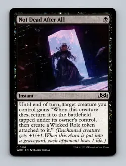Not Dead After All Wilds of Eldraine Non-Foil MTG NM - Image 1