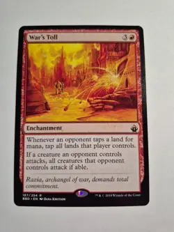 Magic the Gathering MTG - War's Toll - Battlebond BBD - NM - Image 1