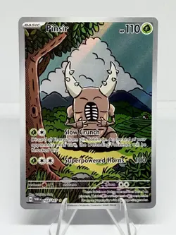 Pokemon Card TCG - Pinsir 168/167 Illustration Rare Twilight Masquerade NM - Image 1