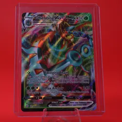 2021 Pokemon TCG Shining Fates Ultra Rare 010/072 Dhelmise VMAX - Image 1