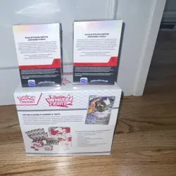Pokemon—White Flare ETB and 2 prismatic evolution booster bundle - Image 2