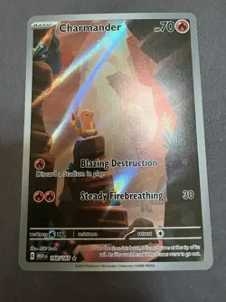 Pokemon TCG Charmander 168/165 Sv: Scarlet & Violet 151 Holo NM/M - Image 1