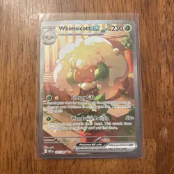 Pokemon Whimsicott EX SV11W White Flare 165/086 Special Illustration Rare Holo - Image 1