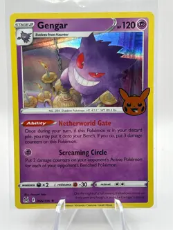 Gengar - Trick or Trade Pokemon - Rare - 066/196 - NM - Image 1