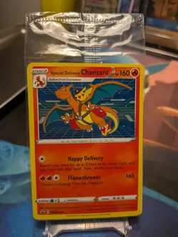 Pokemon Special Delivery Charizard SWSH075 Promo Sealed - Image 1