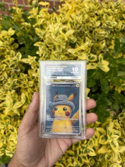 Pokemon TCG - Pikachu With Grey Felt Hat — Ace 10 - PERFECT SUBGRADES 🔥 - Image 1