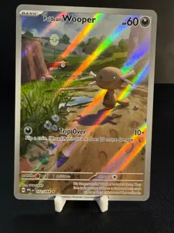 Pokemon Paldean Wooper ME02: Phantasmal #102/094 Illustration Rare Holofoil NM - Image 1