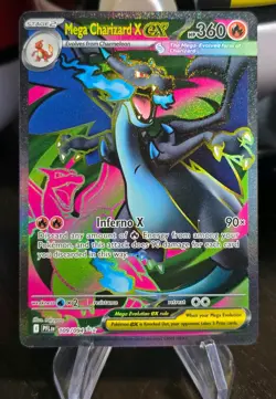 Mega Charizard X Ex 109/94 - Phantasmal Flames - Pokemon TCG NM - Image 1