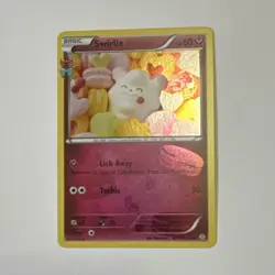 Pokemon Swirlix 68/146 XY Basic HP60 Common Reverse Holo English 2014 - Image 1