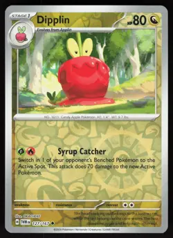 Dipplin 127/167 Uncommon Twilight Masquerade Pokemon Reverse Holo Near Mint - Image 1