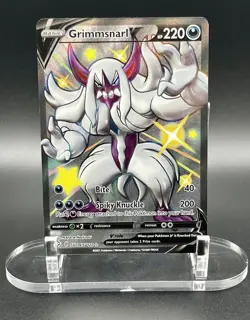 Pokemon TCG - Grimmsnarl V SV116/SV122 Shining Fates: Shiny Vault Holo - NM - Image 1