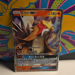 The Pokemon Company Entei GX 010A/073 Alternate Art Holo Promo 180 HP - Image 1