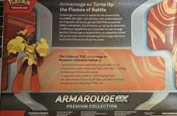 POKEMON TCG SEALED BOX ARMAROUGE EX PREMIUM COLLECTION BOX NEW SEALED - Image 2