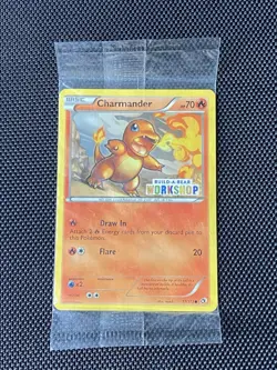 Charmander - 17/113 - Pokemon Legendary Treasures SEALED Build-A-Bear Promo D23 - Image 1