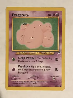 Exeggcute 64/105 NM Neo Destiny Pokemon - Image 1