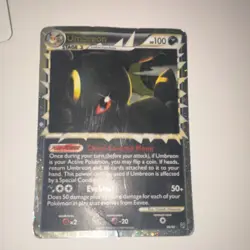 Umbreon (Prime) 86/90 Undaunted Holo Rare 2010 English 100 HP Stage 1 - Image 1