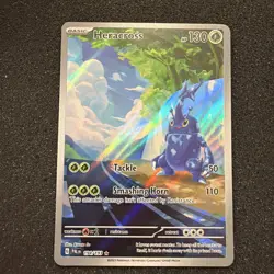 Pokemon TCG HERACROSS 194/193 Sv02: Paldea Evolved Illustration Rare NM - #LA2 - Image 1