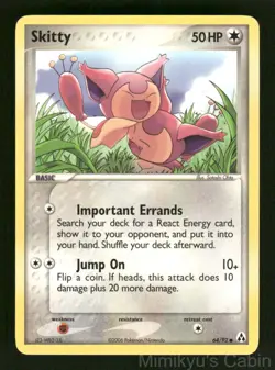 SKITTY 64/92 COMMON LEGEND MAKER POKEMON NM/M - Image 1